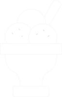 Dessert Creative Icon Design vector