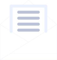 diseño de icono creativo de carta vector