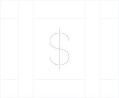 diseño de icono creativo de dinero vector