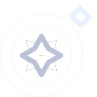 Compass Creative Icon Design vector