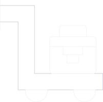 Trolley Creative Icon Design vector