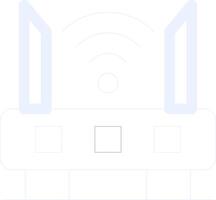 Router Creative Icon Design vector
