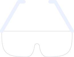 diseño de icono creativo de gafas vector