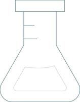 Flask Creative Icon Design vector