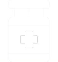 Medicine Creative Icon Design vector