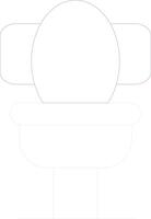 Toilet Creative Icon Design vector