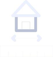 Measure Creative Icon Design vector