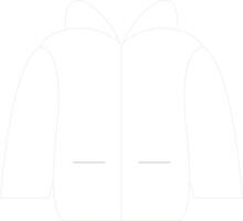 diseño de icono creativo de chaqueta vector