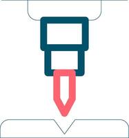 Line Different Color Design vector