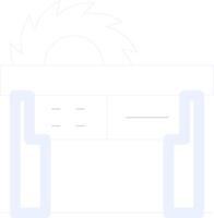 Sawmill Creative Icon Design vector