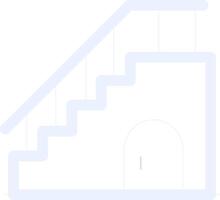 Handrail Creative Icon Design vector