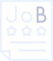 Job Offer Creative Icon Design vector