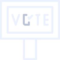 Vote Creative Icon Design vector