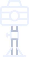 Camera Stand Creative Icon Design vector