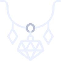 Necklace Creative Icon Design vector