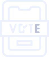 Vote Creative Icon Design vector