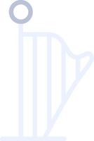 Harp Creative Icon Design vector