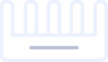 Comb Creative Icon Design vector