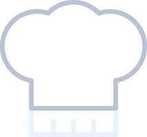 Chef Hat Creative Icon Design vector