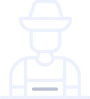 Farmer Creative Icon Design vector