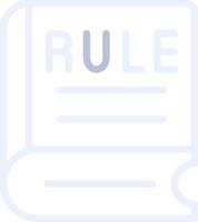 Rule Creative Icon Design vector