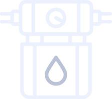 Water Filter Creative Icon Design vector