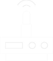 Wifi Router Creative Icon Design vector