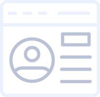 Blog Creative Icon Design vector