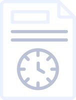 Schedule Creative Icon Design vector