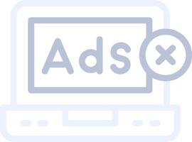 Online Advertising Creative Icon Design vector