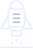 Rocket Creative Icon Design vector