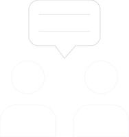 Dialogue Creative Icon Design vector