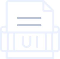 Ui Format Creative Icon Design vector