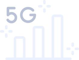 5G Creative Icon Design vector