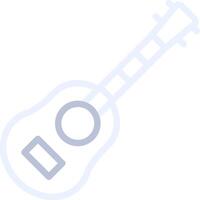 Acoustic Guitar Creative Icon Design vector