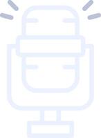 Microphone Creative Icon Design vector