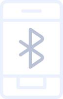 diseño de icono creativo bluetooth vector