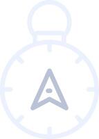 Compass Creative Icon Design vector