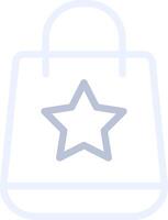 Shopping Bag Creative Icon Design vector