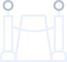 Red Carpet Creative Icon Design vector