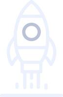 Rocket Creative Icon Design vector
