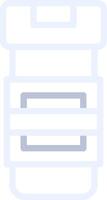 Test Tube Creative Icon Design vector