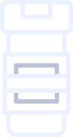 Test Tube Creative Icon Design vector