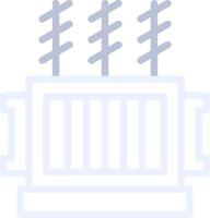 Power Transformer Creative Icon Design vector