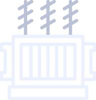 Power Transformer Creative Icon Design vector