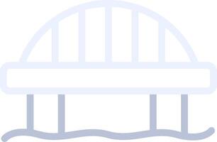 Bridge Creative Icon Design vector