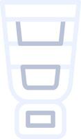 Sunscreen Creative Icon Design vector