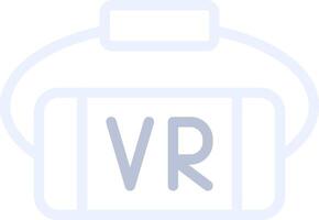 VR Glasses Creative Icon Design vector