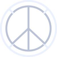 Peace Creative Icon Design vector