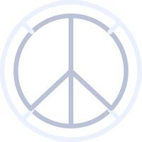 Peace Creative Icon Design vector